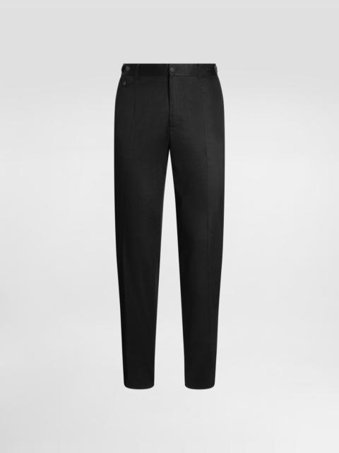 Dolce & Gabbana Cotton gabardine trousers
