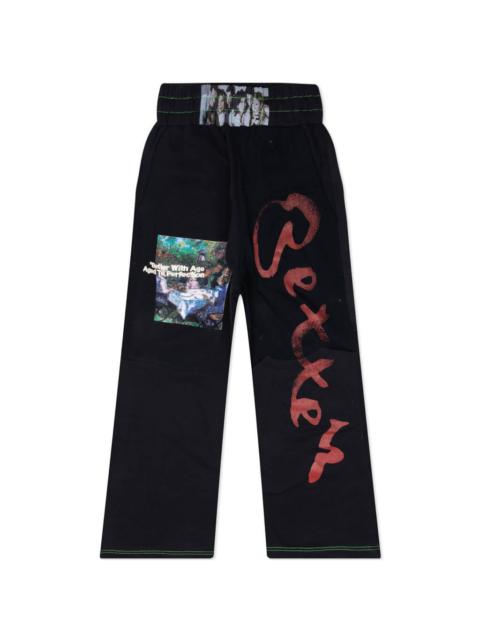 BLACK REMOIR RECONSTRUCTED SWEATPANT - BLACK