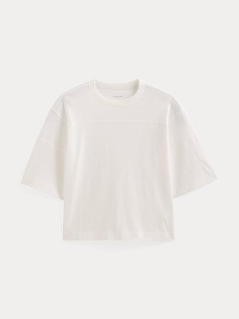 EVERLANE OVERSIZED VARSITY TEE IN ESSENTIAL COTTON