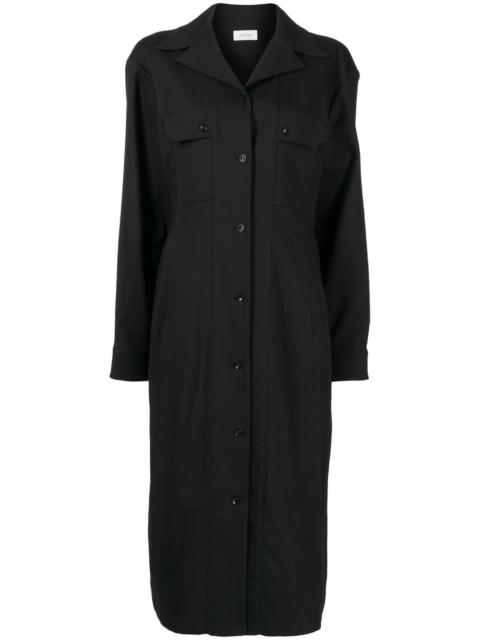 long-sleeve shirt dress