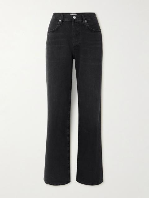 Citizens of Humanity Annina organic wide-leg jeans - 33" Black