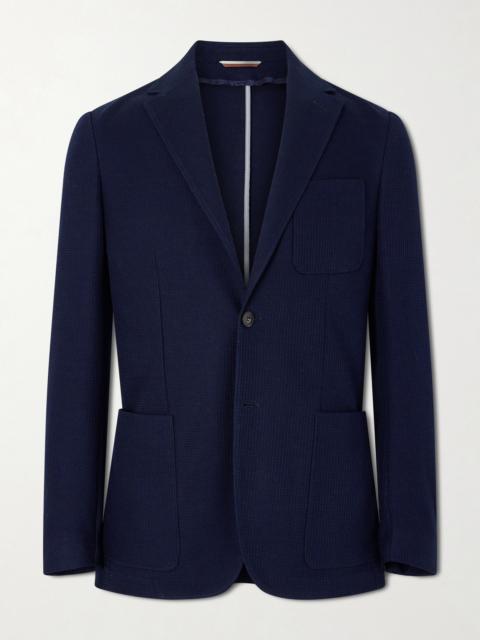 Canali Textured-Cotton Blazer