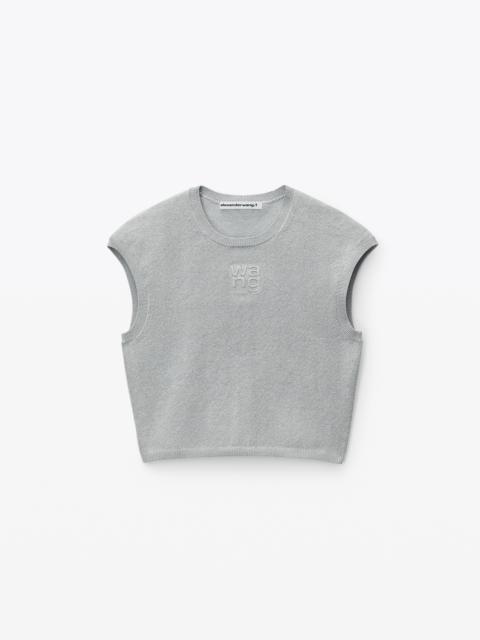 Alexander Wang CROPPED TOP IN LUREX