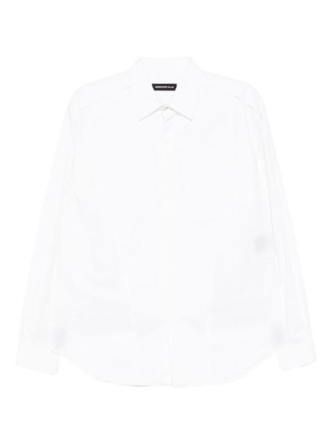 UNDERCOVER concealed button fastening shirt