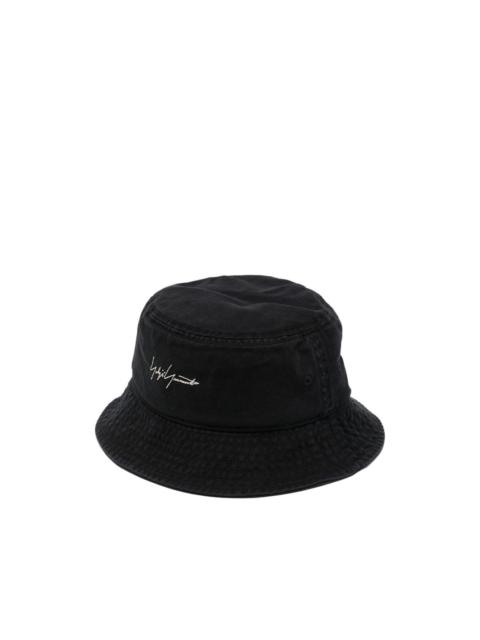Y-3 logo-embroidered bucket hat