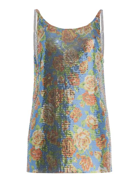 rabanne Exclusive La Isla Mesh Tank Top multi