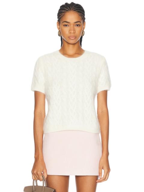 SABLYN Heron Shrunken Crewneck Tee