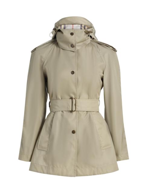 Burberry Puttee Collar Cotton Jacket - 80774121 | REVERSIBLE