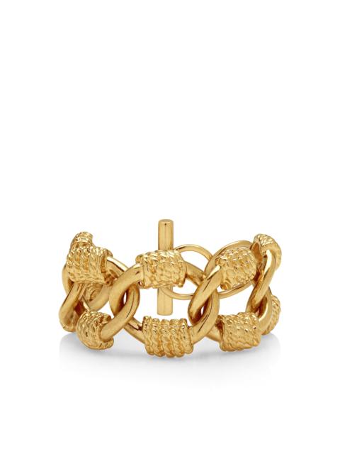 TOM FORD BRASS CORDAGE BRACELET