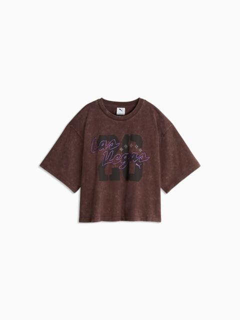 PUMA Las Vegas Women's Oversized Graphic Tee