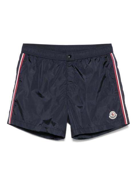 Moncler Moncler Stripe-detail Swim Shorts