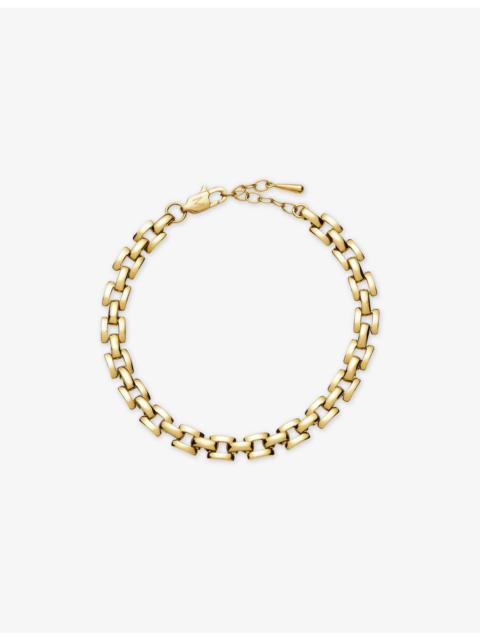 MISSOMA Timepiece Link 18ct Yellow Gold PVD Plated Stainless-Steel Chain Bracelet