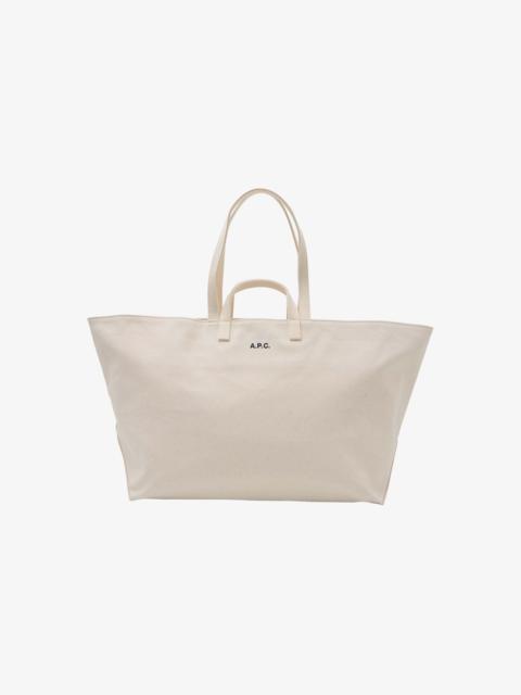 A.P.C. LE DRUMMER TOILE BAG