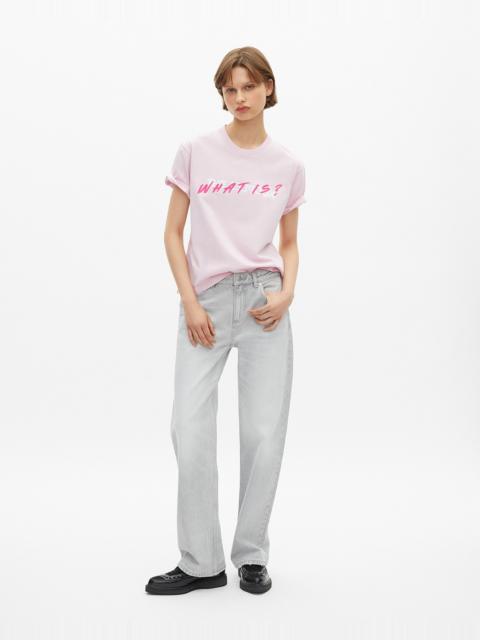 The Kooples WOMEN'S PINK WHAT IS T-SHIRT