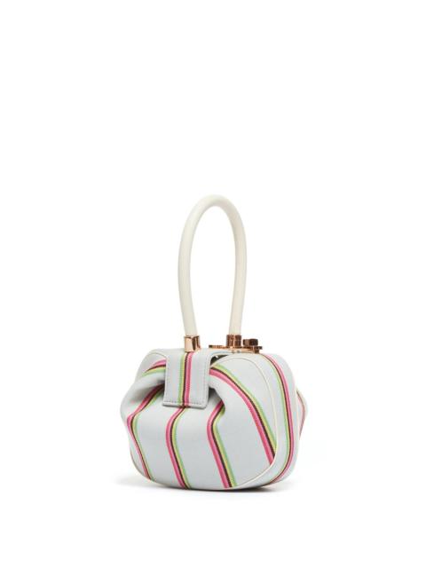 GABRIELA HEARST Striped Demi Bag in Ivory Wool