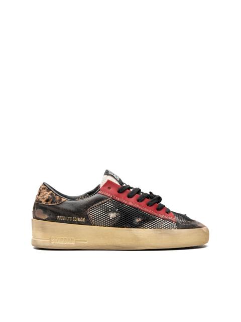Golden Goose Stardan "Black/Red/Leopard/Brown" sneakers