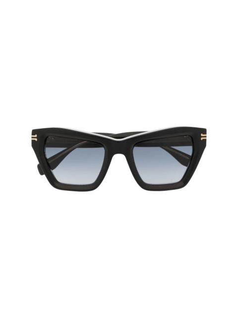 Marc Jacobs cat-eye geometric sunglasses