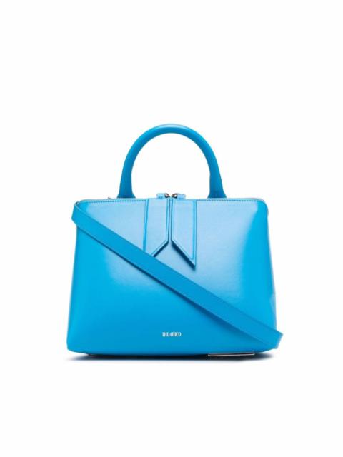 THE ATTICO Monday triangle leather tote bag