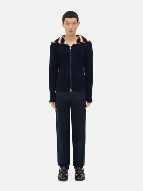 Bottega Veneta Cotton Striped Cardigan