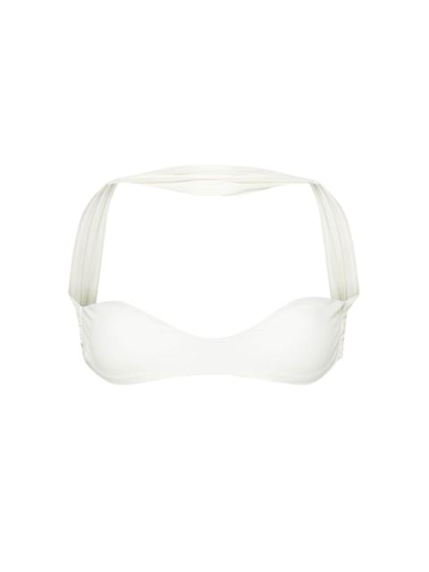 GCDS Couture strapless bikini top