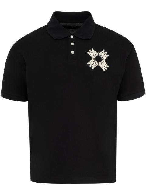 AMIRI embroidered polo shirt