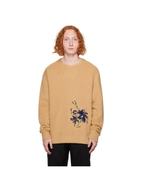Tan Crewneck Sweater