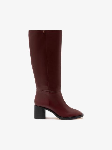 Larroudé Ricky Boot In Burgundy Leather