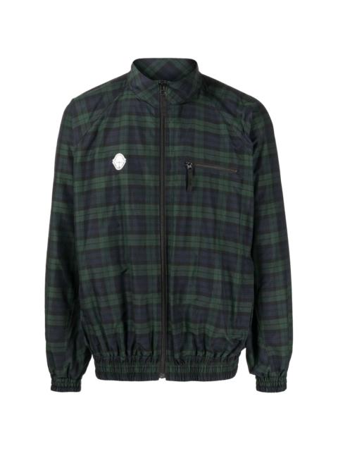 UNDERCOVER check-pattern bomber jacket