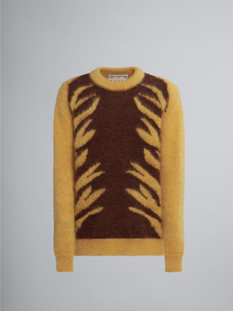 Marni NAIF TIGER INLAY SWEATER