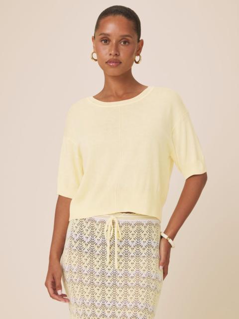 Splendid Erica Short Sleeve Sweater