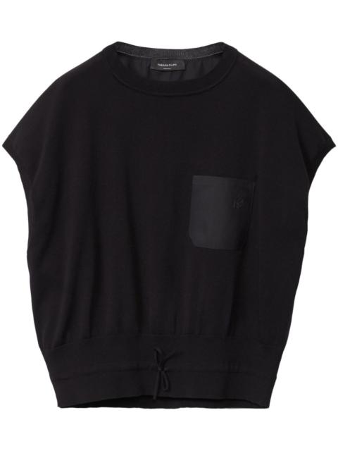 FABIANA FILIPPI logo-embroidered T-shirt