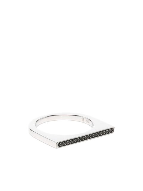 TOM WOOD Sleek spinel ring