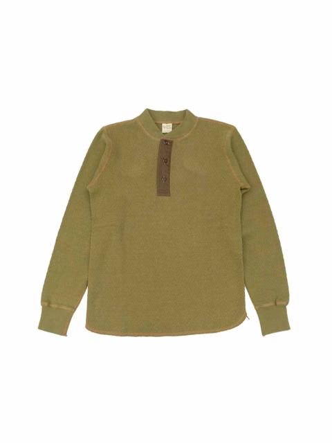 Buzz Rickson's THERMAL HENLEY NECK T-SHIRTS - BR68130