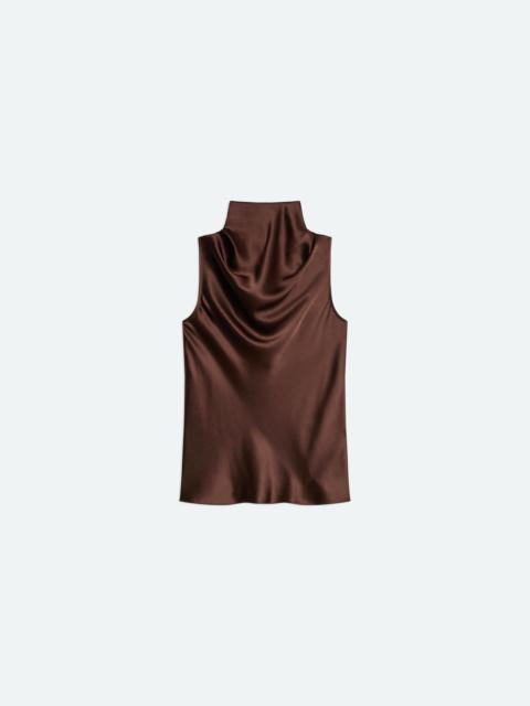 Helmut Lang SILK TIE-NECK TOP