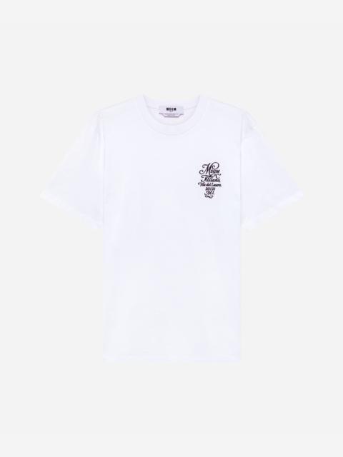 MSGM T-shirt with embroidery