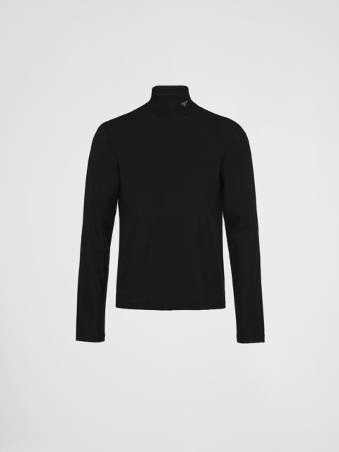 Prada Stretch cotton turtleneck