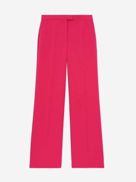 The Kooples PINK CREPE TAILORED PANTS