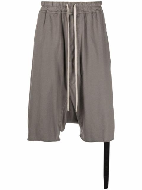 Rick Owens DRKSHDW RICK OWENS DRKSHDW Drawstring Drop Crotch Shorts Dust