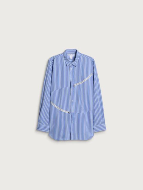Comme des Garçons SHIRT Comme des Garçons SHIRT Zipped Cotton Frill Shirt
