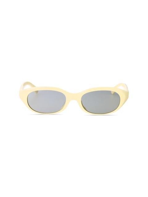 Burberry oval 프레임 선글라스