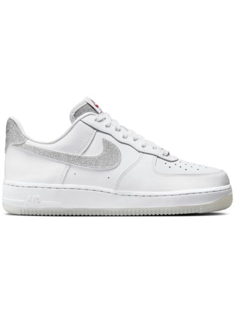 Nike Air Force 1 Low '07 LX Glitter Swoosh White (Women's)