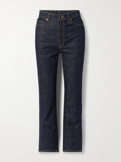 KHAITE Abigail High-rise Straight-leg Jeans