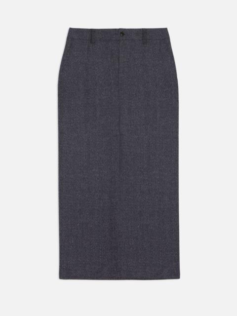 AMI Paris Pencil Skirt With Slits