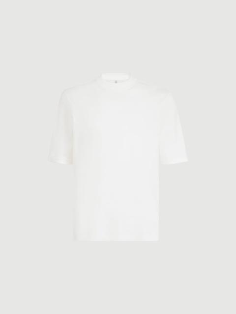 Brunello Cucinelli Cotton jersey mock neck T-shirt