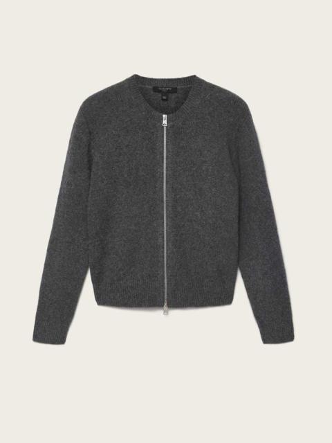 ALLSAINTS EFFIE ALPACA-BLEND CARDIGAN