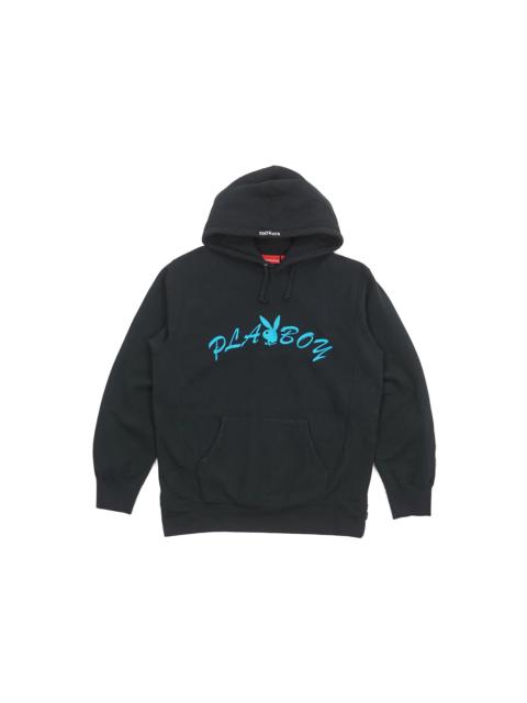 Supreme Supreme Playboy Hooded Sweatshirt (SS17) Black