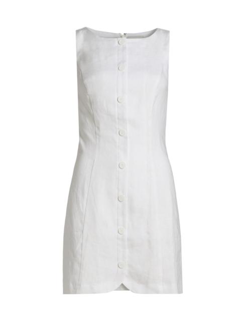 Reformation Women's Zarae Linen Minidress - White