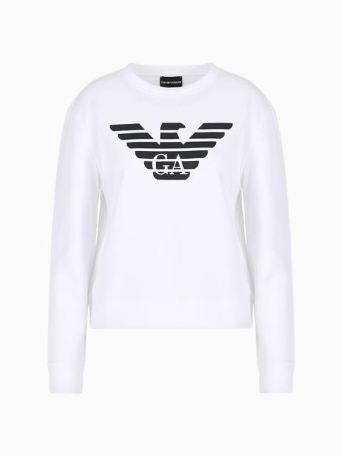 ASV organic jersey sweatshirt with logo