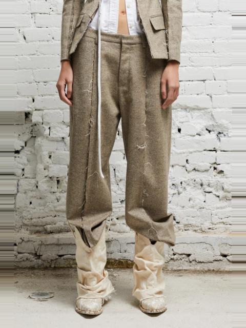 R13 INVERTED TROUSER - OATMEAL