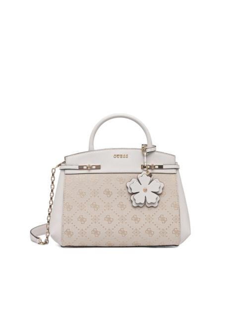 GUESS USA Melinda flower-charm tote bag